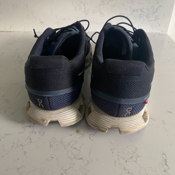 On Cloud 5 Ink Cobalt Blue Running Sneakers Men's Sz 12 79.98848 Fall Athleisure - Picture 9 of 14